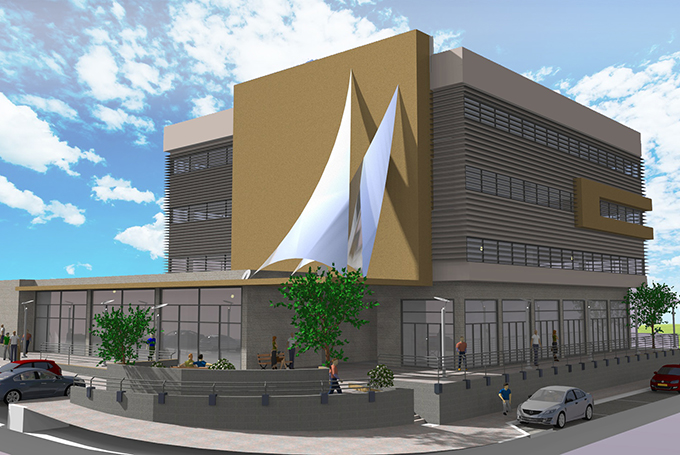 נצרת עילית: הונחה אבן פינה להקמת מרכז מסחרי בשכונת הר יונה ג'